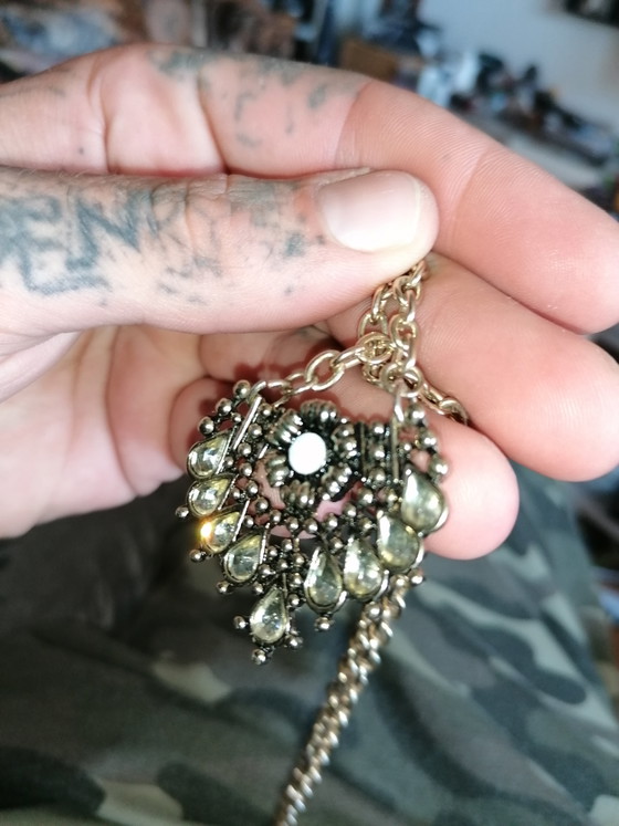 Collana vintage – Decorazione, Glass, Metal (photo 5 of 6)