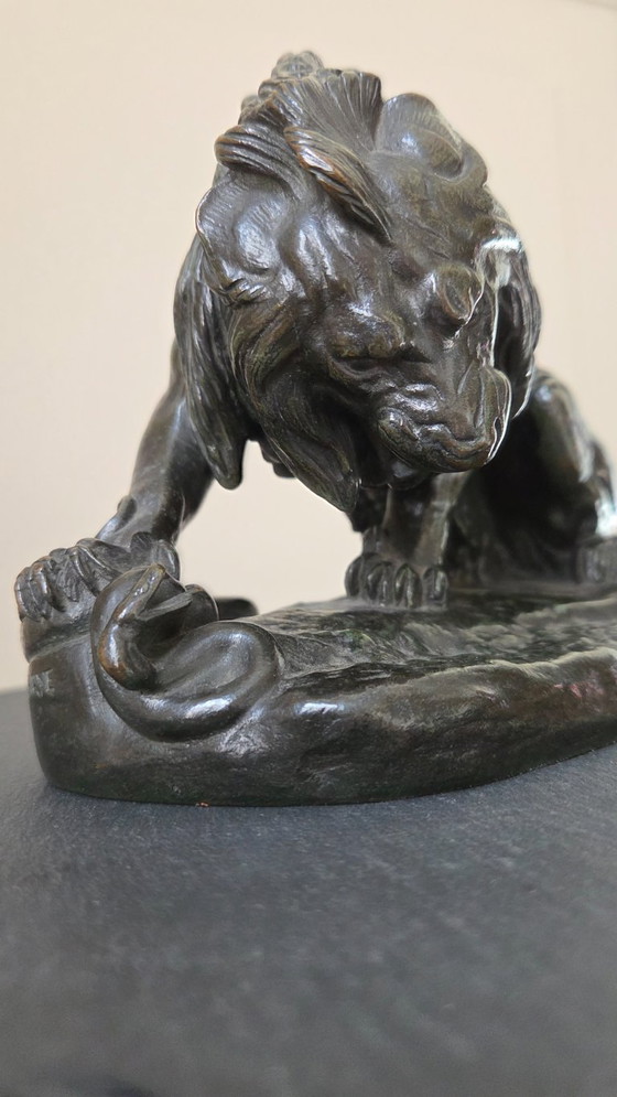 Scultura in bronzo Antonin-Louis BARYE (1796-1875) – Antoine-Louis Barye, Arte (photo 11 of 15)