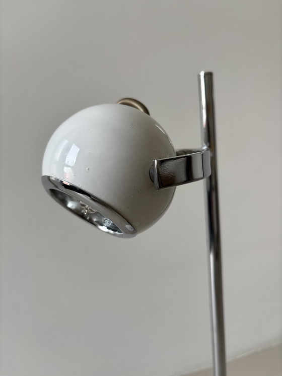 Image 1 of Tafellamp "Eyeball" uit de jaren 80, vintage