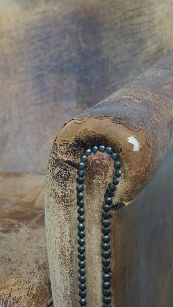 Image 1 of Schafsfell-Clubsessel von Nico van Oorschot