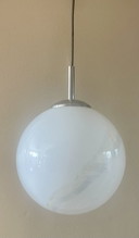 Lampe globe vintage en verre Bonalux