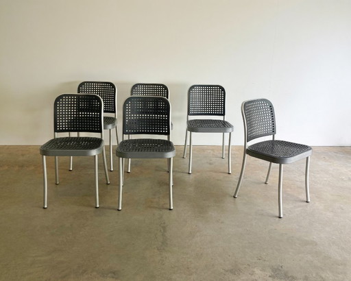 6x sillas de diseño De Padova de Vico Magistretti