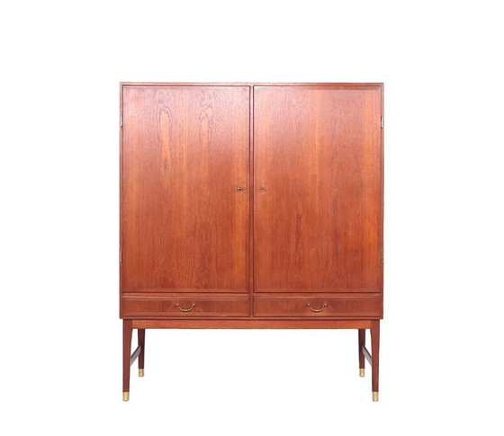 Image 1 of Vintage teak wooden cabinet by Niels O. Møller, 1960s