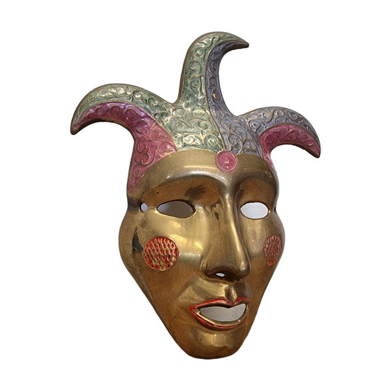 Image 1 of Vintage Brass Carnival Masque