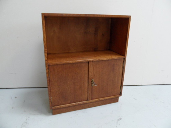 Antique open bookcase with 2 doors – Wood, Klassiek (photo 3 of 13)
