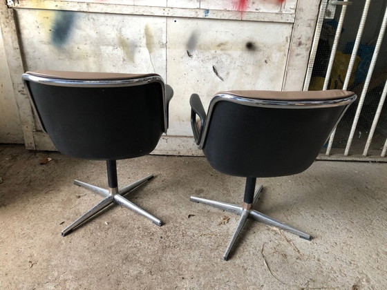 Image 1 of 2x Charles Pollock Executive chair