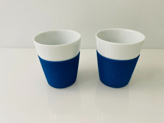 Image 1 of Bodum Bistrobecher 2er-Set blau weiß