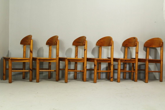 Image 1 of Chaises attribuées à Rainer Daumiller, années 1970, ensemble de 6