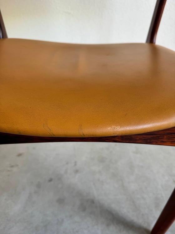 Image 1 of Ensemble de chaises danoises vintage en bois de rose