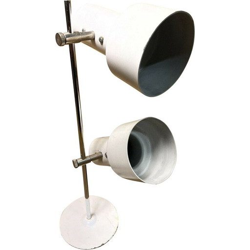 Vintage lamp met 2 verstelbare spots, 1970