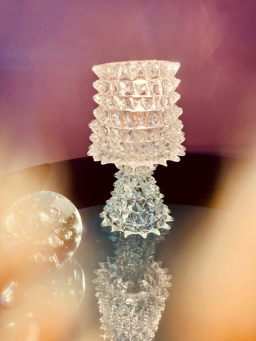 Lampada da tavolo di design italiano Barovier & Toso.