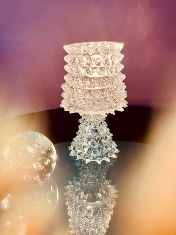 Image 1 of Lampada da tavolo di design italiano Barovier & Toso.