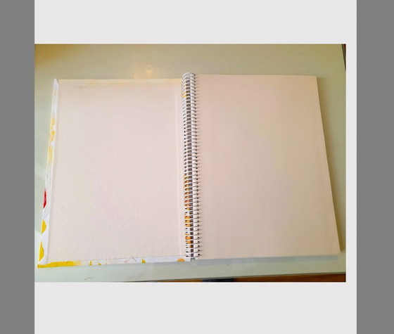Image 1 of Hand-painted and hand-bound notebooks on handmade paper. Unique designs. Signed by the artist.