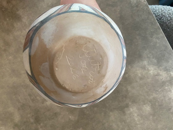 Image 1 of Decorative Vase Inspired by the Ancient Cucuteni–Trypillia Culture Tradition