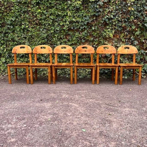 Set of 6 chairs in the style of Rainer Daumiller