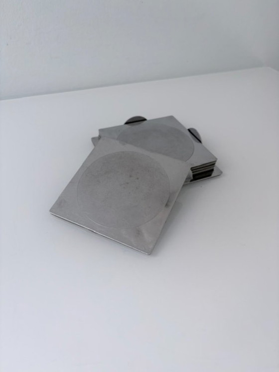 Ikea Groggy Sottobicchieri (5 Pezzi) Nel Supporto – Accessori da tavola, rvs (photo 2 of 15)
