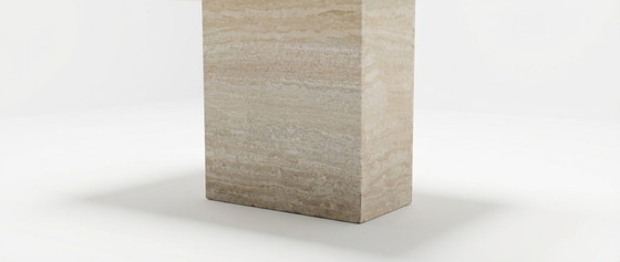 Image 1 of Tavolo in travertino italiano