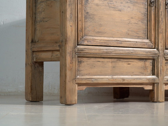 Antique sideboard in pine wood – China, circa 1930 – Iron (photo 18 of 40)