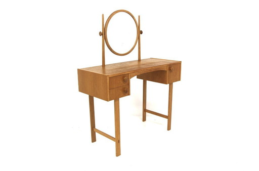 Scandinavian oak dressing table, Sweden, 1960