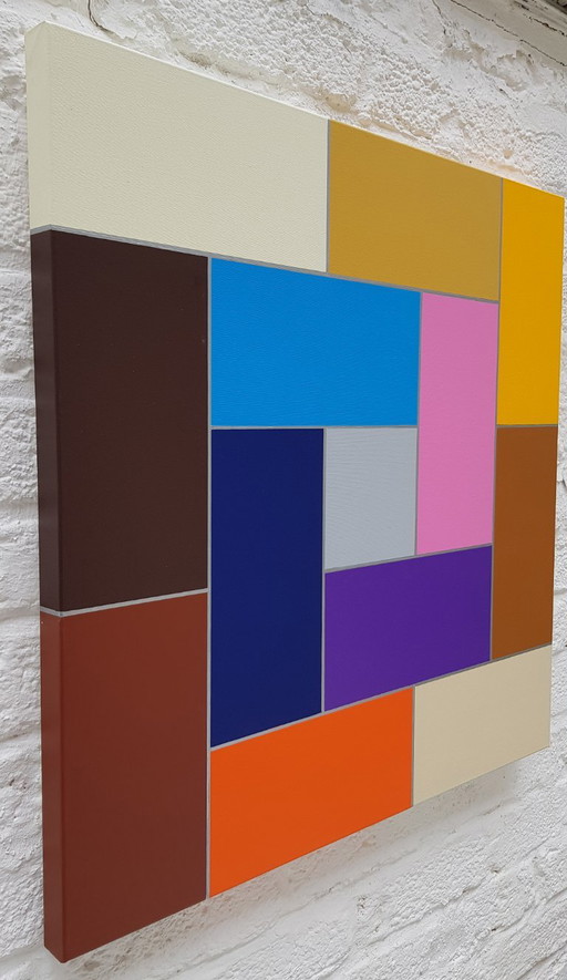 5 x 1-2 x 5 - 20240814 – schilderijen tekeningen, Canvas (photo 2 of 7)