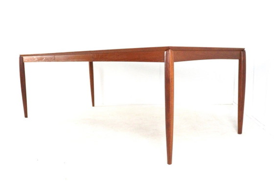 Image 1 of H.W. Klein for Bramin rectangular extendable dining table XL vintage Danish design