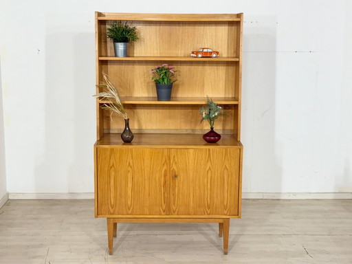 Mobile Hellerau vintage / Credenza alta di metà secolo / Cassettiera / Serie 602 Senesche