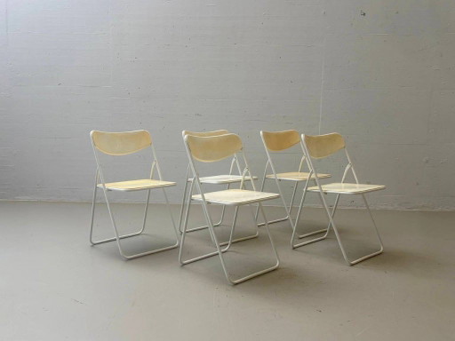 Vintage IKEA TED Klappstuhl Von Niels Gammelgaard – klapstoelen, Plastic