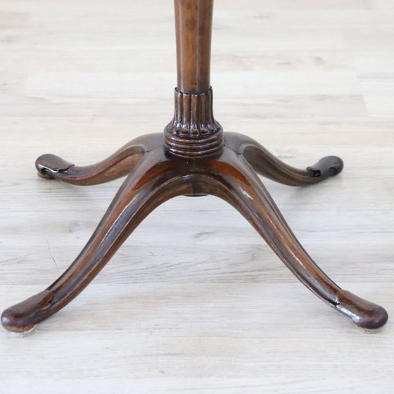 Tavolo a Piedistallo in Noce, Italia Inizio XX Secolo – Tavolini, Legno (photo 6 of 12)