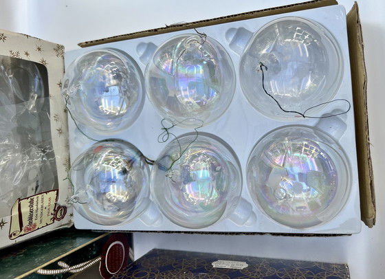 Image 1 of 🎄 Large vintage Christmas tree baubles – Inge-Glas, Krebs & Sohn, Tradition