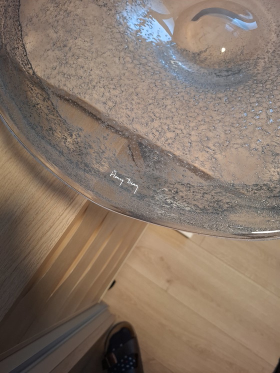 Image 1 of Magnifique bol Henry Dean avec une touche d'argent