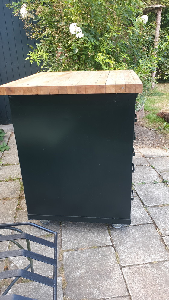 Image 1 of Cassettiera industriale/isola da cucina/banco da lavoro