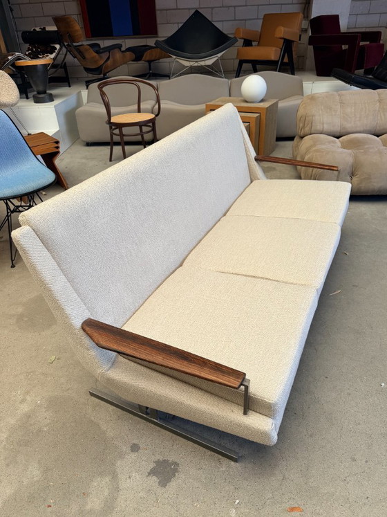 Vintage Topform Sofa by Louis Van Teeffelen – Metal, Textile (photo 7 of 13)