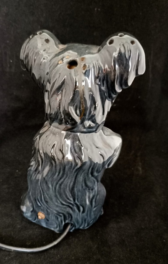 1950s Porcelain Dog Lamp – Table lamps, Plastic (photo 4 of 9)