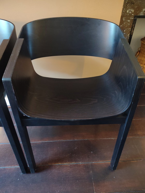 Sedie Black Ton - Merano con braccioli – Sedie da pranzo, Wood (photo 2 of 9)