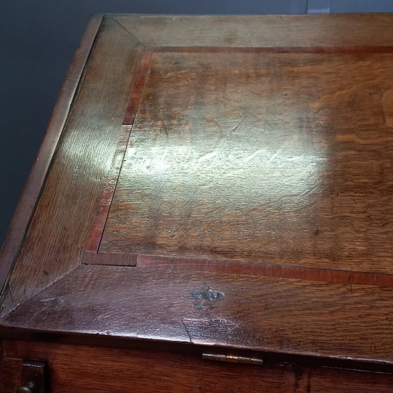 Image 1 of Antique Irish Secretary