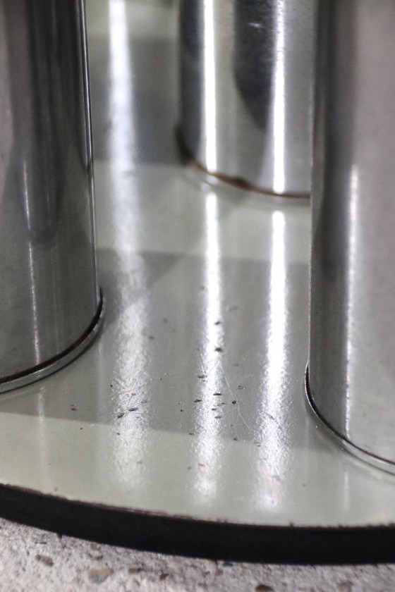 Image 1 of Goffredo Reggiani – Organ / Chrome Tube Floor Lamp – Italy – 1970s