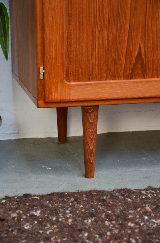 Image 1 of Credenza vintage, cassettiera in teak, stile metà secolo, anni '70, armadio retrò
