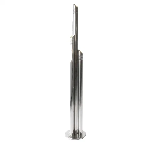 Vintage Stehlampe aus Chrom