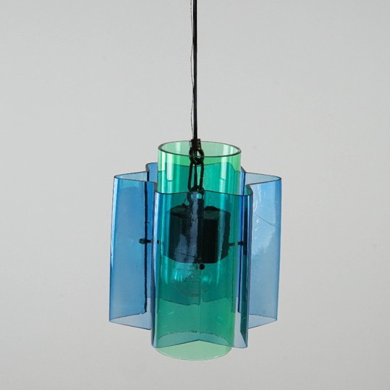 Image 1 of Lampada a sospensione, design italiano, anni '70, prodotta in Italia