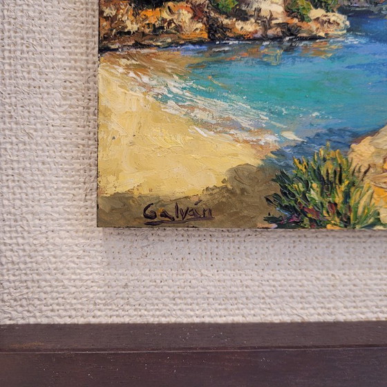 Image 1 of “Beach Landscape” Miguel A. Galván Mangas, f. XX - Valladolid, Spain