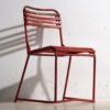 Sedie da giardino rosse antiche (c.1920). Set di 4 pezzi #37 – Wood, Iron (photo 20 of 40)