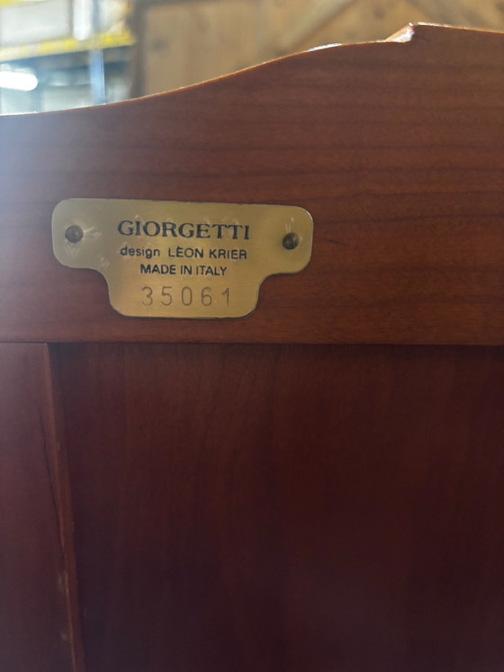 2 Giorgetti Abacus Sideboards – Buffetschränke, Holz, Glas (photo 8 of 13)