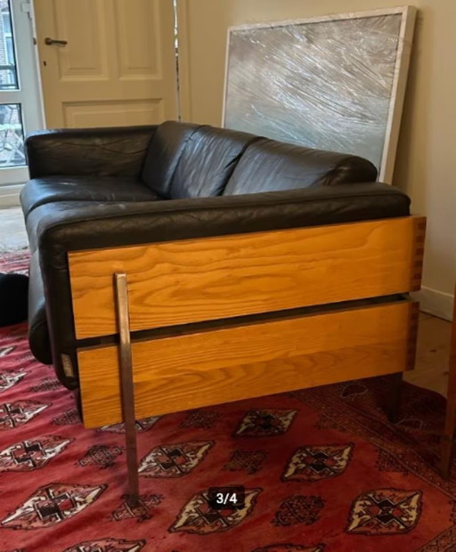 Vintage Robin Day Ledersofa