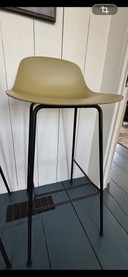 2 sgabelli da bar Infiniti Pure Loop Mini - Claus Breinholt
