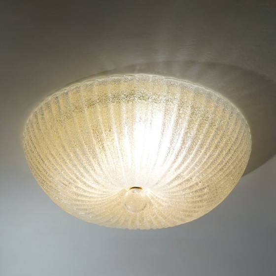Image 1 of Große Deckenleuchte aus Muranoglas, 1990er Jahre
