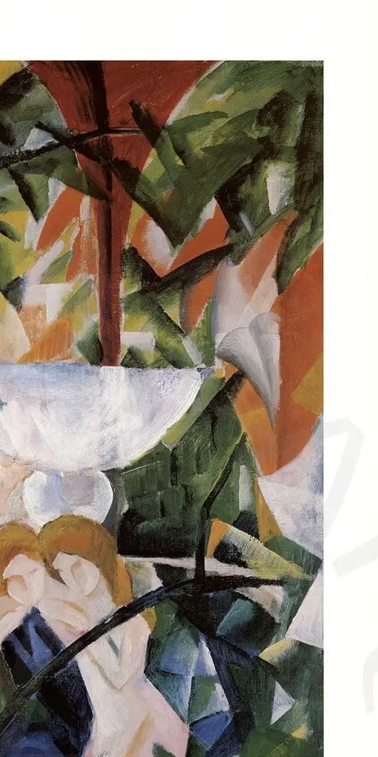 Image 1 of Macke, August - Ragazza davanti alla fontana 