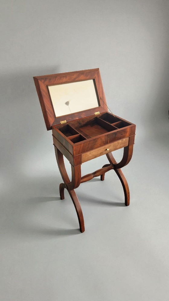 Image 1 of Console style Restauration - Bois de noyer - Époque XIXème 