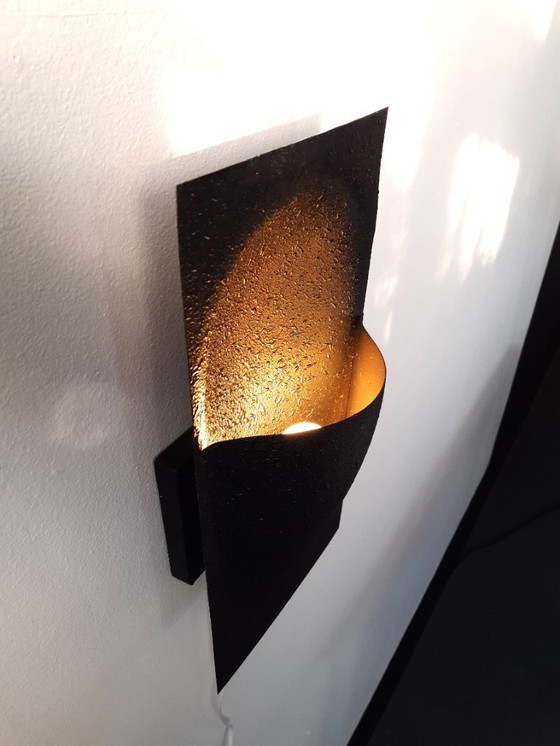 Image 1 of Raak 'Balance' wall lamp, Bertrand Balas metal lamp, 60s lamp, Space age wall lamp
