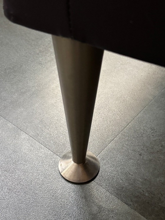 Sillones Montis de cuero, morado, Metal, Púrpura, Modern (foto 5 de 5)