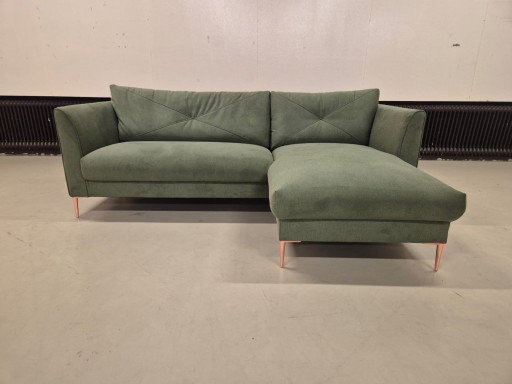 50% SHOWROOM OUTLET - Farina Corner Sofa - Green - New - SALE
